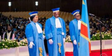 Justice: Le procureur Jean Paul Mukolo ettrois avocats ont prêté serment devant Tshisekedi