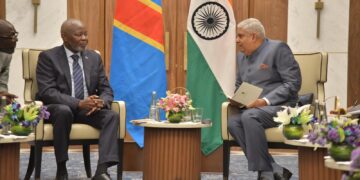 CONTACT A RETOMBEES SURES POUR LA RDC EN TERRE INDIENNE : VITAL KAMERHE ET JAGDEEP DHANKHAR TRACENT L’AVENIR DU DEVELOPPEMENT CONGOLAIS