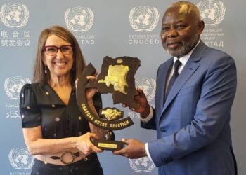 Vital KAMERHE a échangé avec la Secrétaire Générale de la CNUCED à Genève !