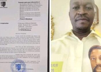 ESU : un assistant de l’ISTA suspendu pour avoir critiqué le président Félix TshilomboPar Christian Mampuya-