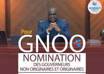DRAFT DE  LA PROPOSITION DE LA LOI SUR LA  NOMINATION DES GOUVERNEURS  ORIGINAIRES ET NON ORIGINAIRES DE PROVINCE (GNOO)