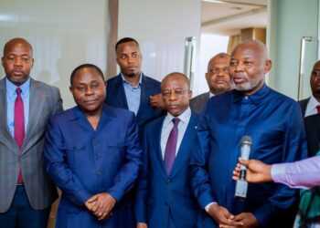 Vital Kamerhe chez la Première ministre : « ce que nous sommes en train de faire n&rsquo;est pas le partage du pouvoir mais de responsabilités »