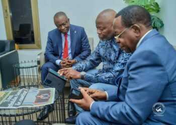 RDC:Le Secrétaire général de l’UDPS Augustin Kabuya a échangé avec les membres du présidium de l&rsquo;Union sacrée de la Nation