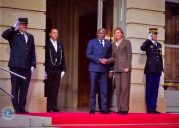 Assemblée nationale : tête-à-tête entre le président Vital Kamerhe et son Homologue Français Yaël Braun-pivet au palais bourbon à Paris