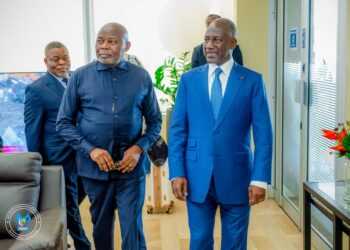 Assemblée nationale : Le président Vital Kamerhe est arrivé à Abidjan pour prendre part à la cérémonie inaugurale de la deuxième session ordinaire de l&rsquo;assemblée nationale ivoirienne