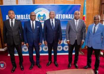 Assemblée nationale : les députés du Kasaï, de Yakoma et de Masi-manimba reçus par le président Vital Kamerhe