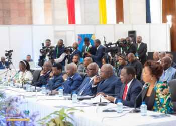 DIPLOMATIE PARLEMENTAIRE : LA SITUATION SÉCURITAIRE DANS L’EST DE LA RDC AU CŒUR D’UNE MISSION DE BONS OFFICES DE L’APF À KINSHASA