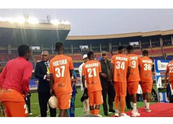 Un début de match difficile pour les MonkeysCet après-midi, au stade des Martyrs, les Monkeys ont connu un début de match difficile. L’équipe de Papy Labila a eu du mal à développer son jeu.