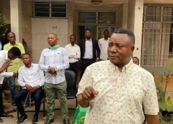 ACDD AJDS En visite chez le Senateur Alphonse Ngoyi Kasanji
