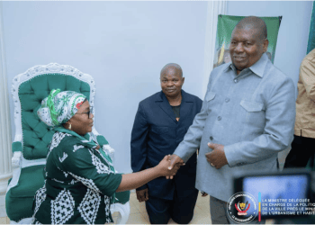 Nkamba : la ministre Angèle Bangasa honore la mémoire de Simon Kimbangu !