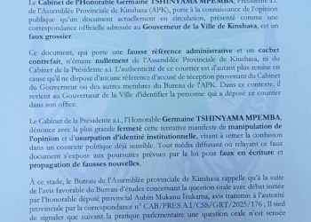 EXCLUSIVITÉ : La Question orale avec débat contre Daniel Bumba toujours à l’ordre du jour à l’APK