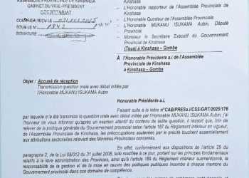 Urgent : Le gouverneur Daniel Bumba engage un bras de fer avec les députés provinciaux de Kinshasa