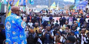 Nord-Kivu : En mission de paix et de réconfort, Aimé BOJI SANGARA chaleureusement accueilli à Beni.