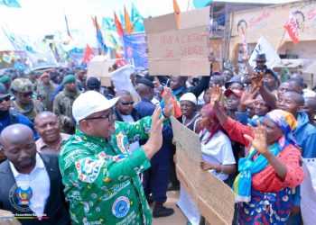 Nord-Kivu : : « Vous n’avez pas seulement besoin d’aide humanitaire, mais surtout d’une paix définitive. » Aimé BOJI aux habitants de Butembo et Oicha.