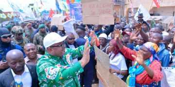 Nord-Kivu : : « Vous n’avez pas seulement besoin d’aide humanitaire, mais surtout d’une paix définitive. » Aimé BOJI aux habitants de Butembo et Oicha.