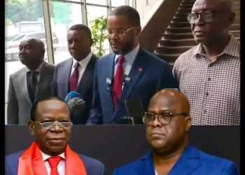 La déclaration signifie qu’un groupe de sénateurs du regroupement politique AFDC‑A (Alliance des Forces Démocratiques du Congo et Alliés) a pris ses distances avec leur « autorité morale », Modeste Bahati Lukwebo.