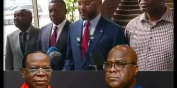 La déclaration signifie qu’un groupe de sénateurs du regroupement politique AFDC‑A (Alliance des Forces Démocratiques du Congo et Alliés) a pris ses distances avec leur « autorité morale », Modeste Bahati Lukwebo.