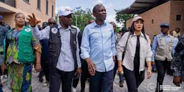 Projet “Kin Elenda” : John Banza Lunda inspecte l’état d’avancement des chantiers ouverts à Kinshasa